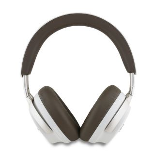 Guess GUBHC22PSBCSMW Leather Script Logo ANC Wireless Headphones (GUBHC22PSBCSMW)