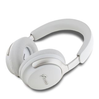 Guess GUBHC22PSFCSME Leather Script Logo ANC Wireless Headphones (GUBHC22PSFCSME)