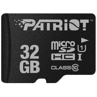 Patriot LX Series microSDHC Class 10 UHS-I Memory Card 32GB (PSF32GMDC10)