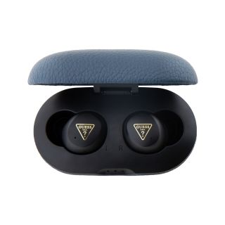 Guess PU Grained ENC TWS Wireless Earphones (GUTWSPGTSPSB)