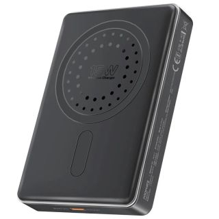 Promate Blade-10 Power Bank 10000mAh / MagSafe 15W / USB-C PD 20W (BLADE10BK)