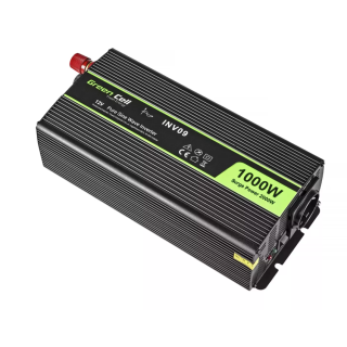 Green Cell INV09 Power adapter / inverter Auto 1000W (INV09)