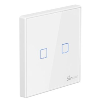 Sonoff T2EU2C-RF Wireless sensor switch 2 lines (T2EU2C-RF)