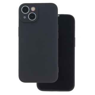 Mocco Simple Color MagSafe Case for Apple iPhone 15 Pro (MC-SCMS-IPH-15PR-BK)