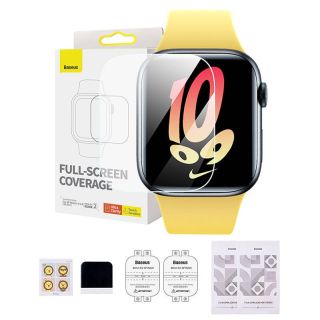Baseus Protective Film 44mm for Apple Watch 4 / 5 / 6 / SE / SE 2 (P6001510B201-01)