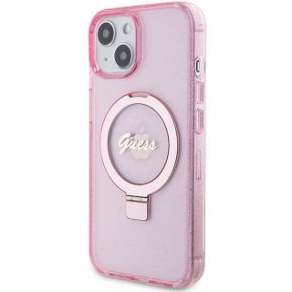 Guess GUHMP15MHRSGSP Back Case for Apple iPhone 15 Plus / 14 Plus (GUHMP15MHRSGSP)