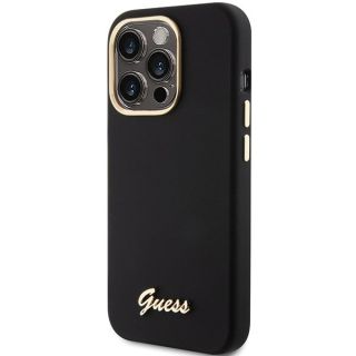 Guess GUHCP15LSMBSLK Back Case for Apple iPhone 15 Pro (GUHCP15LSMBSLK)