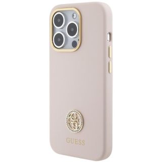 Guess GUHCP15LM4DGPP Back Case for Apple iPhone 15 Pro (GUHCP15LM4DGPP)