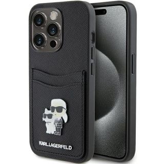 Karl Lagerfeld KLHCP15LSAPKCNPK Back Case for Apple iPhone 15 Pro (KLHCP15LSAPKCNPK)