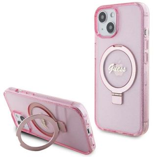 Guess GUHMP15MHRSGSP Back Case for Apple iPhone 15 Plus / 14 Plus (GUHMP15MHRSGSP)