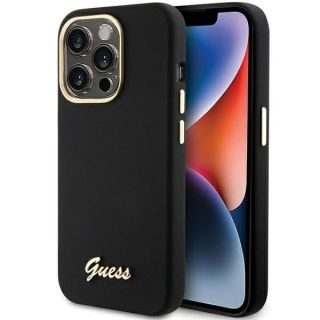 Guess GUHCP15LSMBSLK Back Case for Apple iPhone 15 Pro (GUHCP15LSMBSLK)