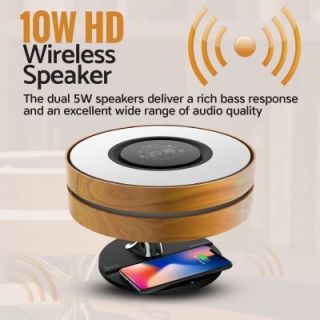 Promate Mirth 3in1 / Night Lamp / Bluetooth speaker 10W / Qi Wireless charging / LED Clock (AISMIRTHUNI)