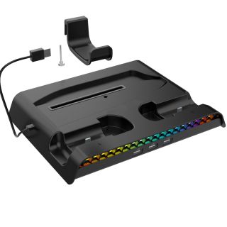 iPega P5S006 RGB Charging Stand + Cooling for PS5 Game Controller (PG-P5S006H)