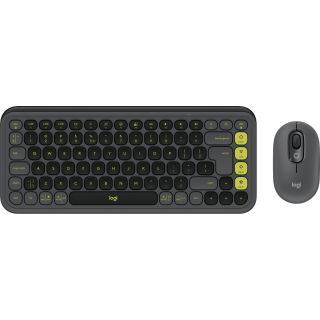 Logitech POP Icon Combo Keyboard + Computer Mouse Set (920-013140)