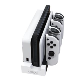 iPega 9186 Charger Dock for N-Switch Joy Game Controller (9186WH)