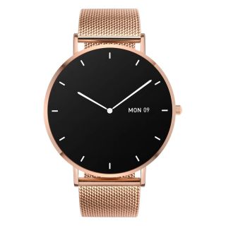 Garett Smartwatch Garett Verona Gold Steel AMOLED / Bluetooth / IP67 / GPS / SMS (VERONA_ZLOT_STAL)