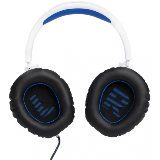 JBL Quantum 100P Headphones (JBLQ100PWHTBLU)