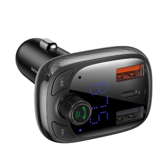 Baseus S-13 Car Charger FM / MP3 / Bluetooth (BRA012755)