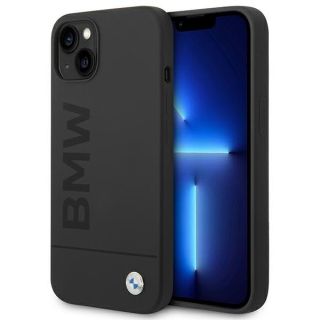 BMW BMHMP14MSLBLBK Back Case for Apple iPhone 14 Plus / 15 Plus (BMHMP14MSLBLBK)