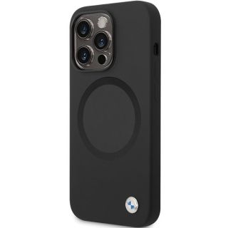 BMW BMHMP14XSILBK2 Back Case for Apple iPhone 14 Pro Max (BMHMP14XSILBK2)