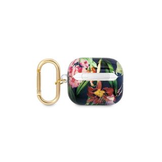 Guess GUA3HHFLB Case for Airpods 3 blue Flower (GUA3HHFLB)