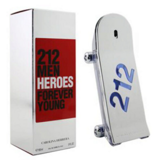 Carolina Herrera 212 Men Heroes Forever Young Perfume EDT 90 ml (8411061972656)