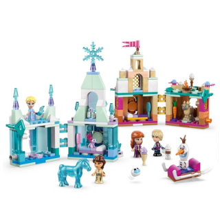 LEGO 43278 Mini Arendelle Castle & Elsa's Ice Palace Building Set (43278)