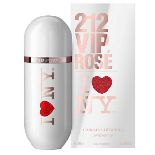 Carolina Herrera 212 VIP Rosé I Love NY Limited Edition Perfume EDP 80 ml (8411061056677)