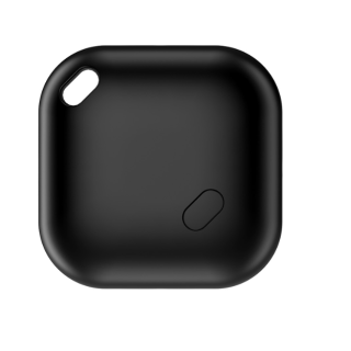 Setty FindMy Square TFO TAG 02 Smart Bluetooth tracker with case (TFO-TAG-02-BK)