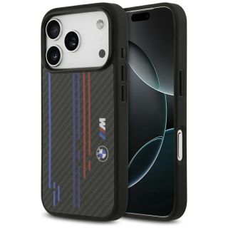 BMW M Kevlar Lines & Logo MagSafe Case for Apple iPhone 17 Pro (BMHMP17L25CFSTSK)
