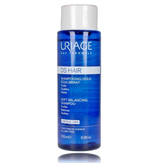 Uriage DS Soft Balancing gentle balancing shampoo for hair 200 ml (3661434007408)