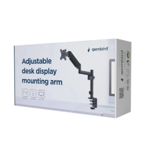 Gembird MA-DA1P-01 Adjustable Desk Mount 17″-32″ (MA-DA1P-01)