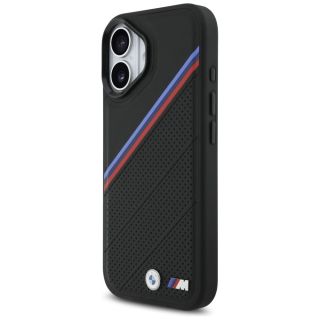 BMW M Tricolor Metal Logo MagSafe Case for Apple iPhone 17 (BMHMP17S25PCSPEK)