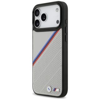 BMW M Tricolor Metal Logo MagSafe Case for Apple iPhone 17 Pro Max (BMHMP17X25PCSPEG)