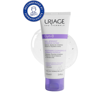 Uriage Gyn-8 Intimate Hygiene Soothing Cleansing Gel 100 ml (3661434001062)