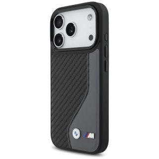 BMW M Carbon Logo MagSafe Case Защитный Чехол для Apple iPhone 17 Pro (BMHMP17L25PCCSCAK)
