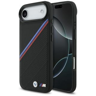 BMW M Tricolor Metal Logo MagSafe Case for Apple iPhone 17 Air (BMHMP17M25PCSPEK)
