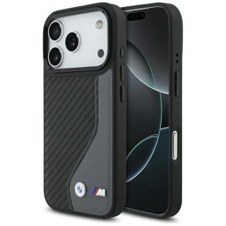 BMW M Carbon Logo MagSafe Case Защитный Чехол для Apple iPhone 17 Pro (BMHMP17L25PCCSCAK)