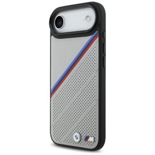 BMW M Tricolor Metal Logo MagSafe Case for Apple iPhone 17 Air (BMHMP17M25PCSPEG)