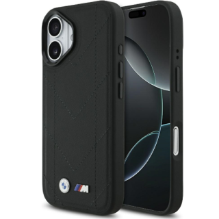 BMW M Quilted Logo MagSafe Case for Apple iPhone 17 (BMHMP17S25PSECHK)