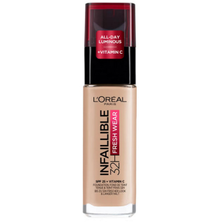 L'Oreal Paris Infaillible 24h Fresh Wear Liquid Foundation 110 Vanille Rose 30ml (3600523527878)