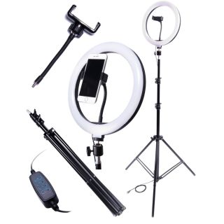 RoGer RING LED Ring Lamp with Tripod (RO-6824)