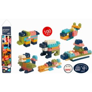 RoGer Soft Blocks Set 100pcs (RO-SBL-100)