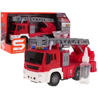RoGer Fire Station with Water Lights and Sound Function 1:16 (RO-109)