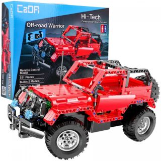 CaDa C51001W R/C Off-road Toy Car Collapsible constructor set 531 parts (ZKL.C51001W)
