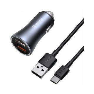 Baseus Golden Contactor Pro Dual Quick Charger 2x USB / 40W (TZCCJD-A0G)