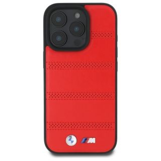 BMW M Perforated And Stitched Line MagSafe Hardcase for Apple iPhone 16 Pro Max (BMHMP16X23PUSPR)