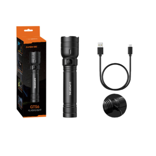 Superfire GTS6 Flashlight 360lm / USB-C (GTS6)