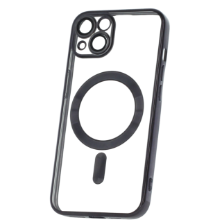 Mocco Color Chrome MagSafe Case for Apple iPhone 15 (MC-CHMG-IPH15-BK)