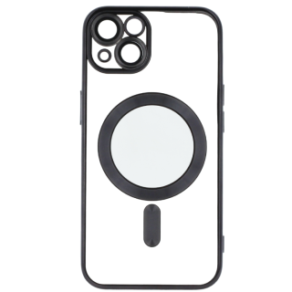 Mocco Color Chrome MagSafe Case for Apple iPhone 15 Pro (MC-CHMG-IPH-15P-BK)